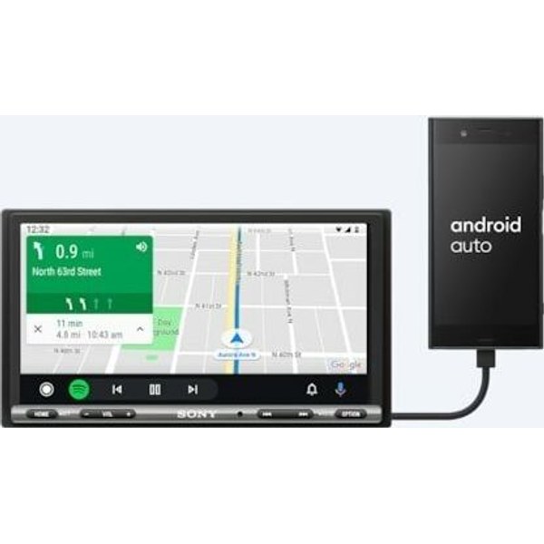 Sony XAV-AX3250 — 2DIN, экран 6,95″