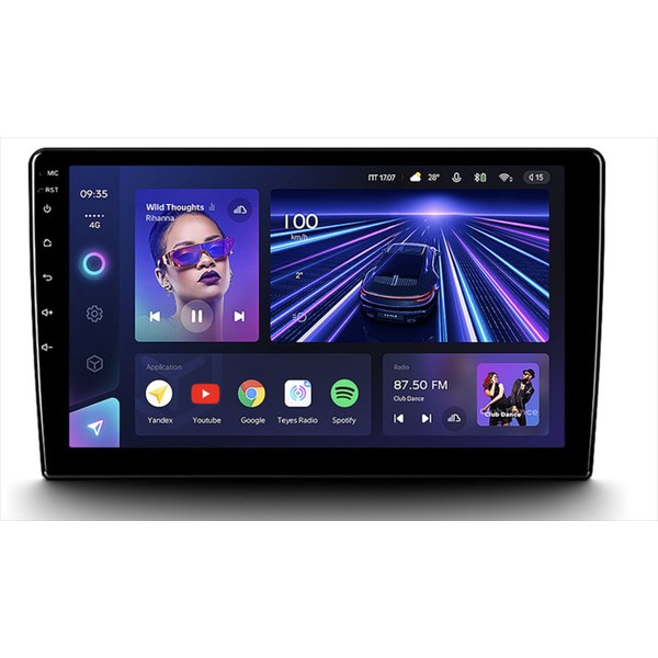 Teyes CC3 — 2DIN Android, экран 9″