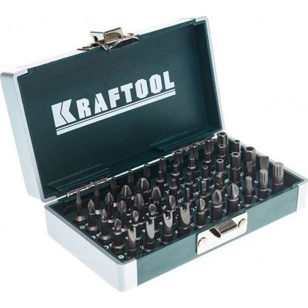 Kraftool Expert X-Drive 26065-H50 — набор 50 предметов, торсионные кованые