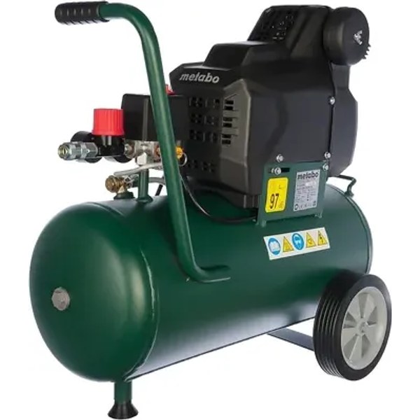 Metabo Basic 250-24 W OF — безмасляный, коаксиальный, ресивер 24 л