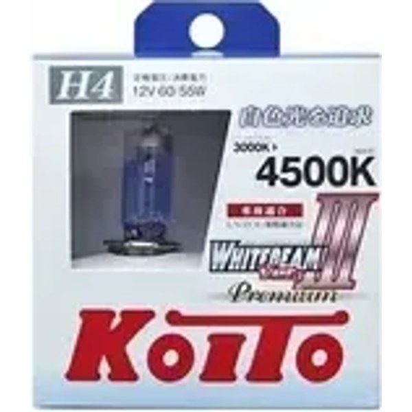 Koito Whitebeam III P0744W H4 — галогеновая