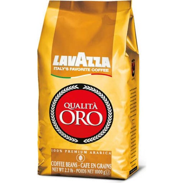 Lavazza Qualità Oro — зерновой, 100% арабика