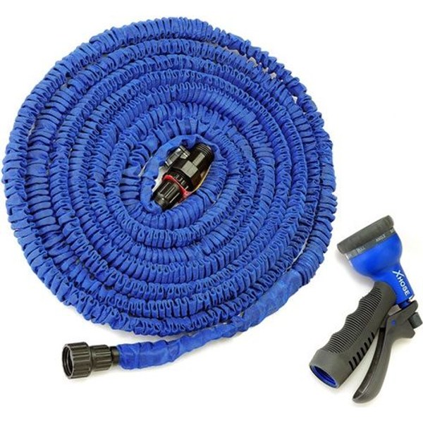 Xhose растягивающийся шланг 3/4" 30 м (Magic Hose) — растягивающийся (латекс + нейлон)