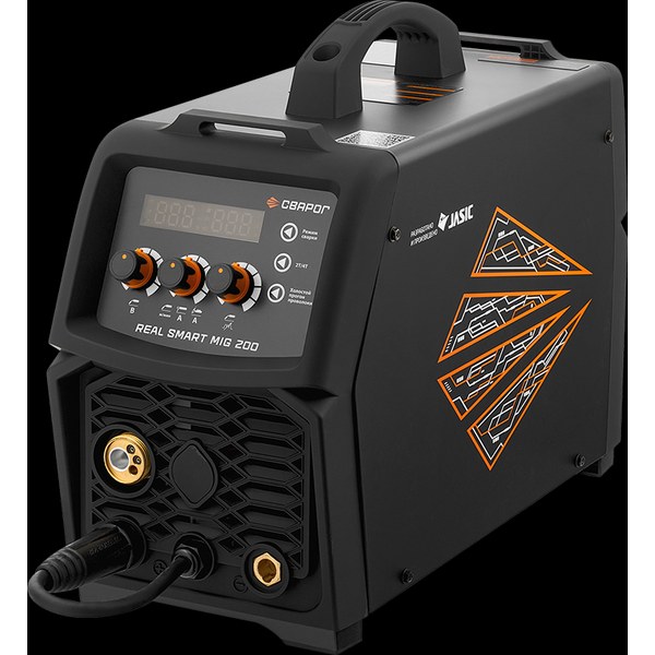 Сварог REAL SMART MIG 200 BLACK (N2A5) — MIG/MAG + FLUX + MMA