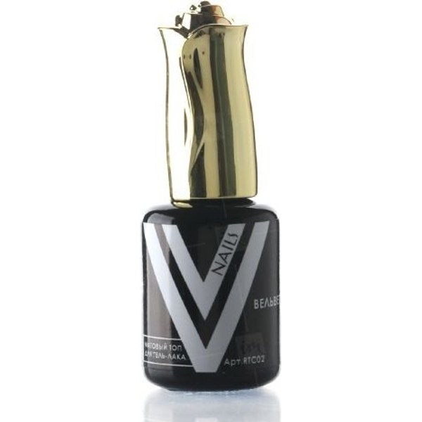 Vogue Nails Velvet — Матовый топ с велюровым эффектом