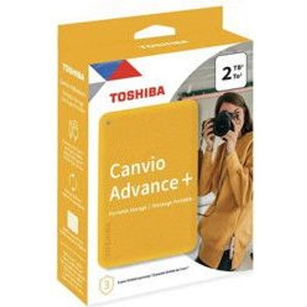 Toshiba Canvio Advance 2TB — портативный 2.5"